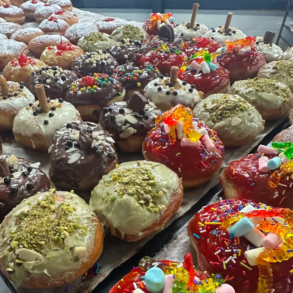 Sufganiot decorados
